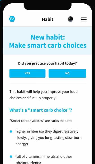 Link to: https://procoach.app/choosingbalancenutrition